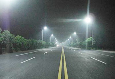 东莞松山湖道路照明箱...